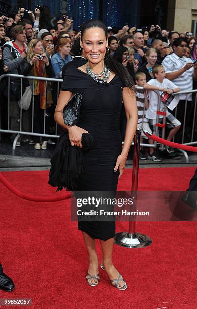 Actress Tia Carrere arrives at the premiere of Walt Disney Pictures' "Prince Of Persia: The Sands Of Time" held at Grauman''s Chinese Theatre on May...