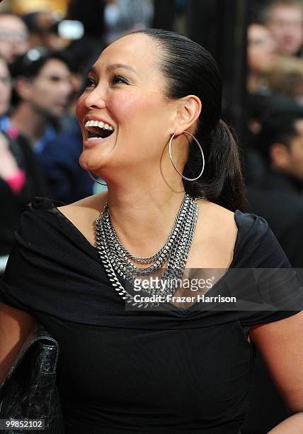 Actress Tia Carrere arrives at the premiere of Walt Disney Pictures' "Prince Of Persia: The Sands Of Time" held at Grauman''s Chinese Theatre on May...
