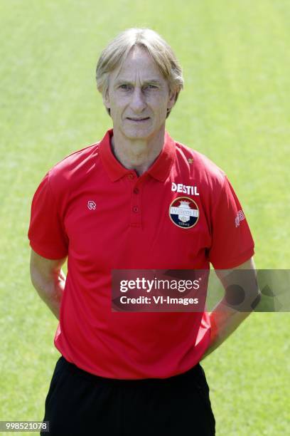 Adrie Koster during the team presentation of Willem II on July 13, 2018 at the Koning Willem II stadium in Tilburg, The Netherlands