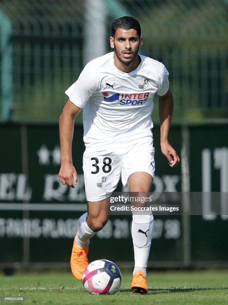 Reda Rabei Reda Rabei of Amiens SC during the Club Friendly match between Amiens ...