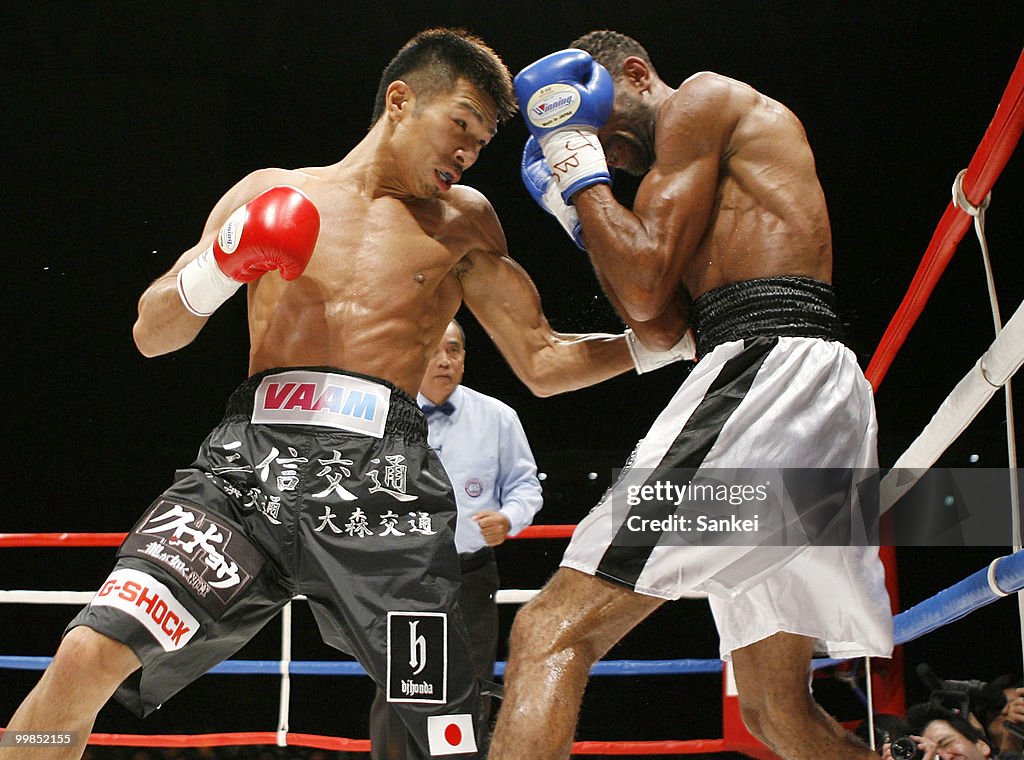 Takashi Uchiyama v Angel Granados - WBA Super Featherweight Title Bout