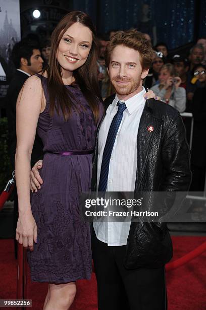 Actors Seth Green and Clare Grant arrive at the premiere of Walt Disney Pictures' "Prince Of Persia: The Sands Of Time" held at Grauman''s Chinese...