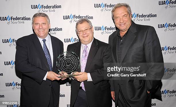 Chairman & CEO, Turner Broadcasting System, Incorporated, Phil Kent , event honoree, president of Turner Entertainment Networks, Steve Koonin, and...