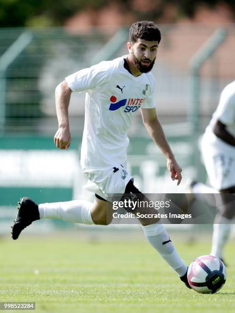 Madih Talal of Amiens SC during the Club Friendly match between Amiens SC v UNFP FC at the Centre Sportif Du Touquet on July 13, 2018 in Le Touquet...