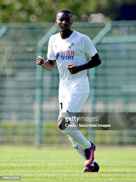 Juan Ferney Otero of Amiens SC during the Club Friendly match between Amiens SC v UNFP FC at the Centre Sportif Du Touquet on July 13, 2018 in Le...
