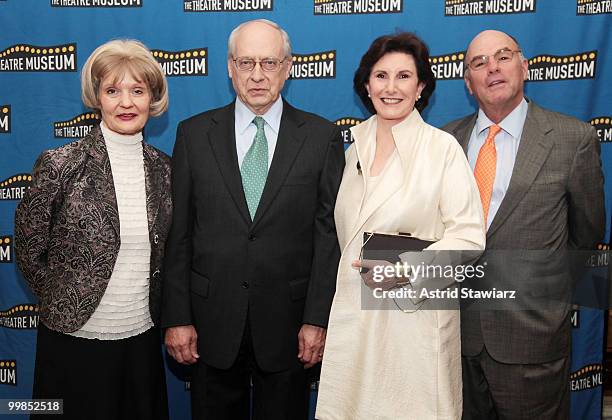 Helen Marie Guditis, Leon Embry, Margo Hebald and Tappan Wilder attend the Theatre Museum Awards at The Players Club on May 17, 2010 in New York City.