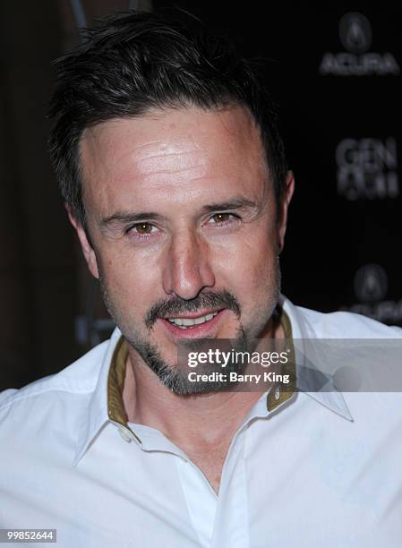 Actor David Arquette arrives at the Los Angeles Premiere of "Mercy" held at The Egyptian Theatre on May 3, 2010 in Hollywood, California.