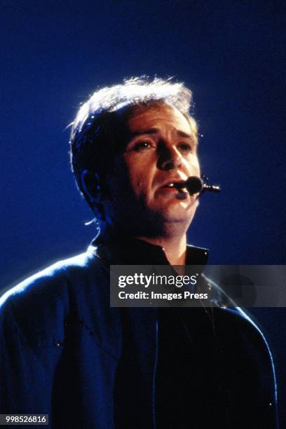 Peter Gabriel performs during Woodstock circa 1994 in Saugerties.
