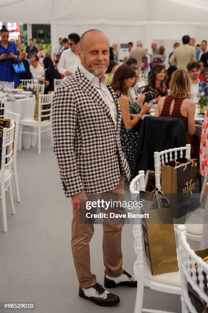 Sergio Momo attends the Xerjoff Royal Charity Polo Cup 2018 on July 14, 2018 in Newbury, England.