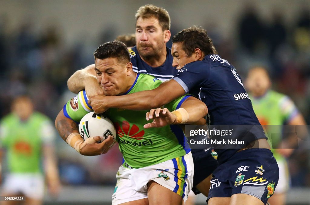 NRL Rd 18 - Raiders v Cowboys