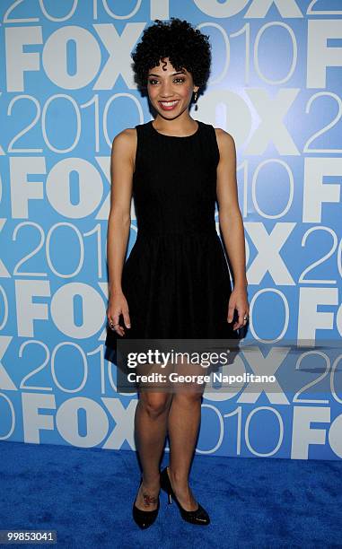 Jasika Nicole attends the 2010 FOX UpFront after party at Wollman Rink, Central Park on May 17, 2010 in New York City.