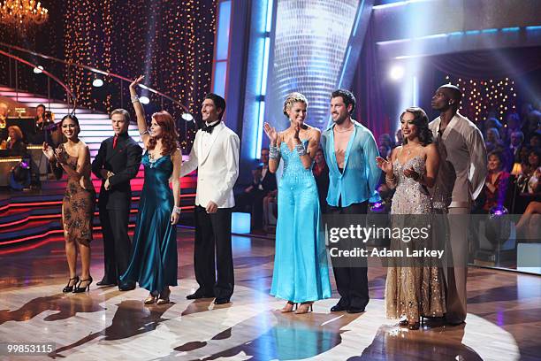 Episode 1009" - Four remaining couples faced off in the semifinals of "Dancing with the Stars," performing one new Ballroom and one new Latin dance...