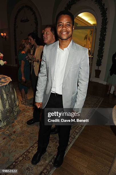 Cuba Gooding Jr. Attends Finch's Quarterly Cannes Dinner 2010 at the Hotel du Cap as part of the 63rd Cannes Film Festival on May 17, 2010 in...