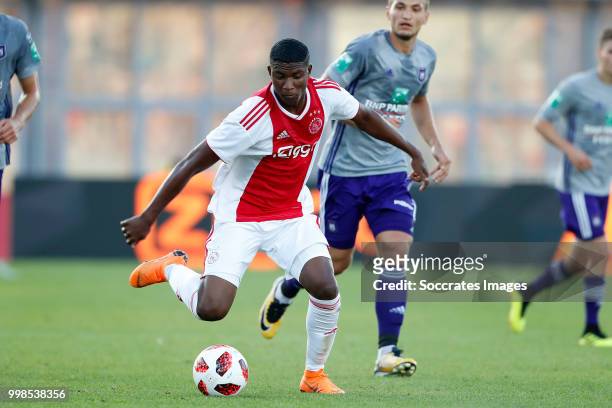 Luis Orejuela of Ajax during the Club Friendly match between Ajax v Anderlecht at the Olympisch Stadion on July 13, 2018 in Amsterdam Netherlands