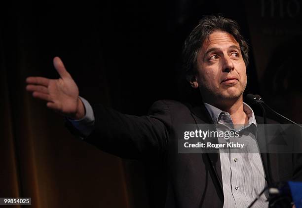 Comedian/actor Ray Romano speaks at the UJA-Federation of New York's Broadcast, Cable & Video Awards Celebration at The Edison Ballroom on May 17,...