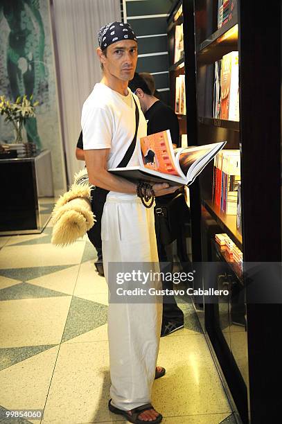 Guests attend the Taschen store Miami launch on May 17, 2010 in Miami Beach, Florida.