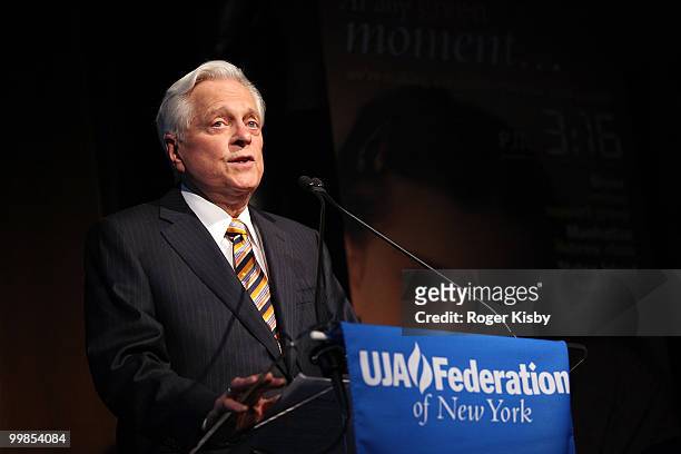 Turner Classic Movies host Robert Osborne emcees the UJA-Federation of New York's Broadcast, Cable & Video Awards Celebration at The Edison Ballroom...