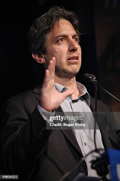 Comedian/actor Ray Romano speaks at the UJA-Federation of New York's Broadcast, Cable & Video Awards Celebration at The Edison Ballroom on May 17,...