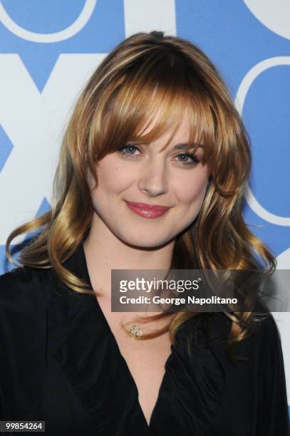 Alexandra Breckenridge attends the 2010 FOX UpFront after party at Wollman Rink, Central Park on May 17, 2010 in New York City.