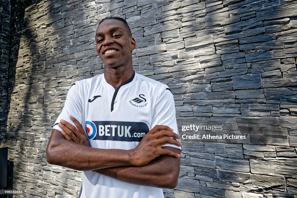 Swansea City Unveil New Signing Joel Asoro