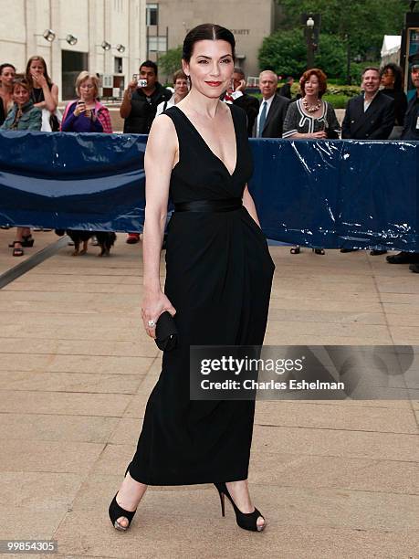 Actress Julianna Margulies attends the 2010 American Ballet Theatre Annual Spring Gala at The Metropolitan Opera House on May 17, 2010 in New York...