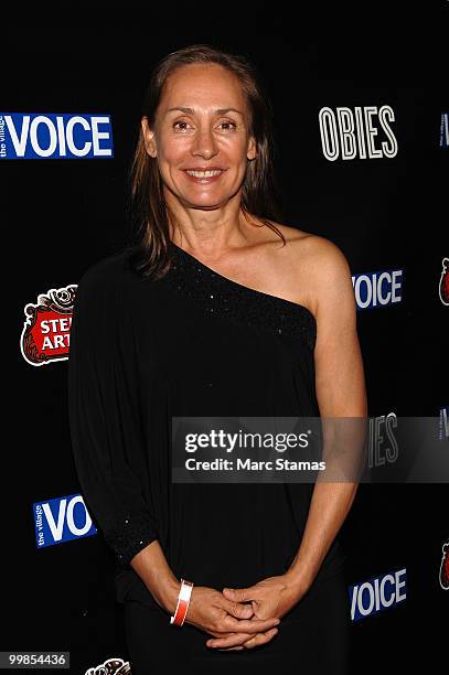Actress Laurie Metcalf attends the 55th Annual OBIE awards at Webster Hall on May 17, 2010 in New York City.