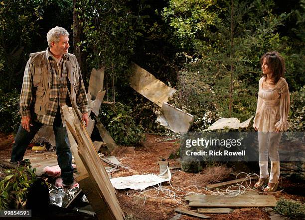 Michael Nouri and Susan Lucci in a scene that airs the week of May 17, 2010 on Disney General Entertainment Content via Getty Images Daytime's "All...