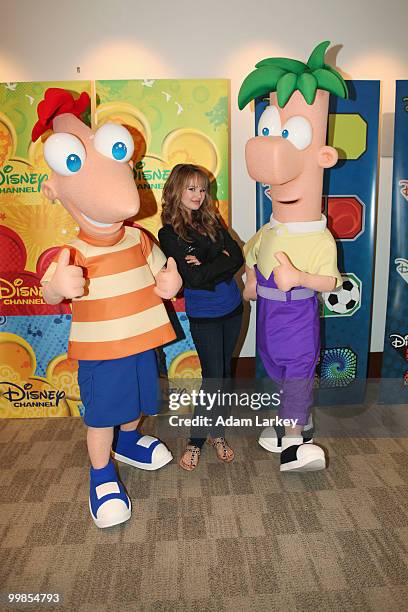 Disney-Walt Disney Television via Getty Images Television Group's summer press junket was held on May 15, 2010 in Burbank, California. PHINEUS, DEBBY...