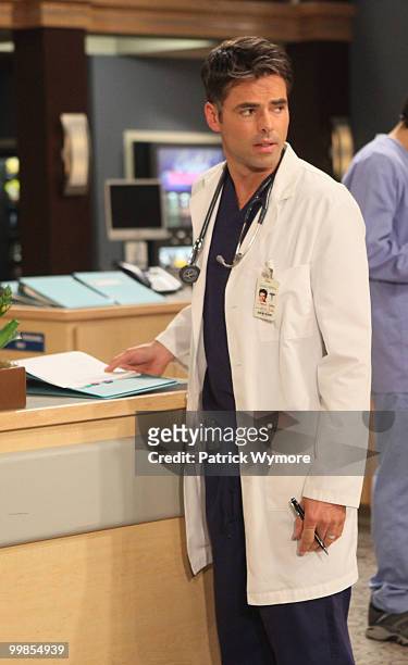 Jason Thompson in a scene that airs the week of May 24, 2010 on Disney General Entertainment Content via Getty Images Daytime's "General Hospital."...