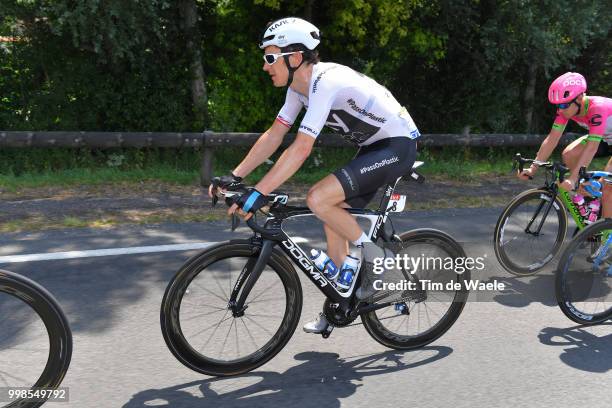 Geraint Thomas of Great Britain and Team Sky / during the 105th Tour de France 2018, Stage 8 a 181km stage from Dreux to Amiens Metropole / TDF / on...