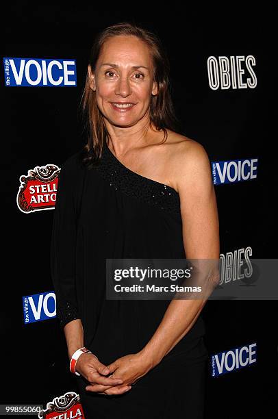 Actress Laurie Metcalf attends the 55th Annual OBIE awards at Webster Hall on May 17, 2010 in New York City.