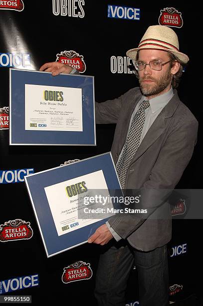 Actor Steve Dufala attends the 55th Annual OBIE awards at Webster Hall on May 17, 2010 in New York City.