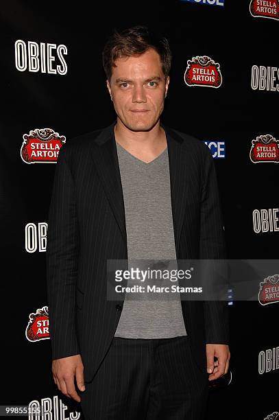 Actor Michael Shannon attends the 55th Annual OBIE awards at Webster Hall on May 17, 2010 in New York City.