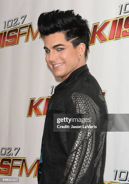 Singer Adam Lambert attends KIIS FM's 2010 Wango Tango Concert at Staples Center on May 15, 2010 in Los Angeles, California.