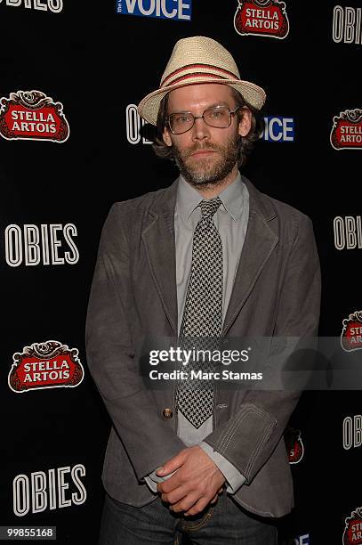 Actor Steve Dufala attends the 55th Annual OBIE awards at Webster Hall on May 17, 2010 in New York City.