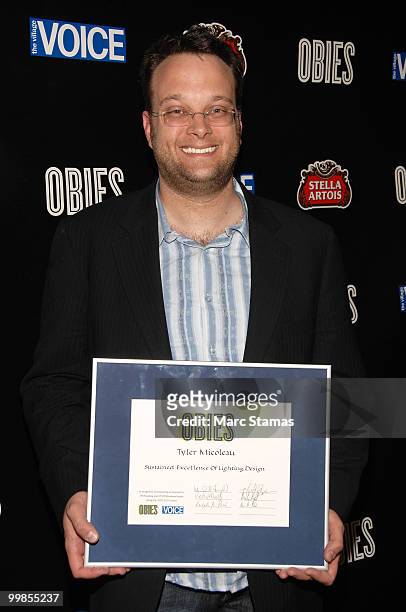 Tyler Micoleau attends the 55th Annual OBIE awards at Webster Hall on May 17, 2010 in New York City.