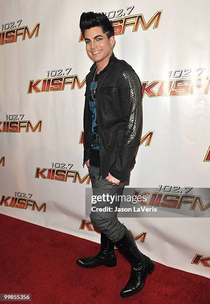 Singer Adam Lambert attends KIIS FM's 2010 Wango Tango Concert at Staples Center on May 15, 2010 in Los Angeles, California.