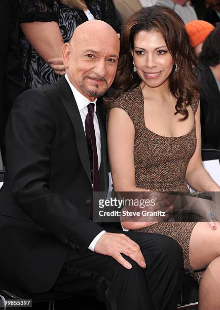 Sir Ben Kingsley attends the Jerry Bruckheimer Hand And Footprint Ceremony at Grauman's Chinese Theatre on May 17, 2010 in Hollywood, California.