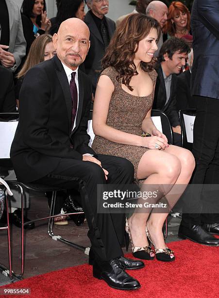 Sir Ben Kingsley attends the Jerry Bruckheimer Hand And Footprint Ceremony at Grauman's Chinese Theatre on May 17, 2010 in Hollywood, California.