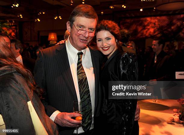Director Mike Newell and actress Gemma Arterton attend the Walt Disney Pictures' "Prince Of Persia: The Sands Of Time" after party held at Hollywood...