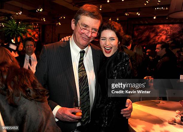 Director Mike Newell and actress Gemma Arterton attend the Walt Disney Pictures' "Prince Of Persia: The Sands Of Time" after party held at Hollywood...