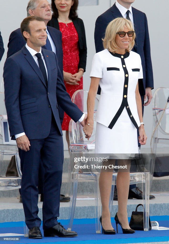 2018 Bastille Day Military Ceremony On The Champs Elysees In Paris