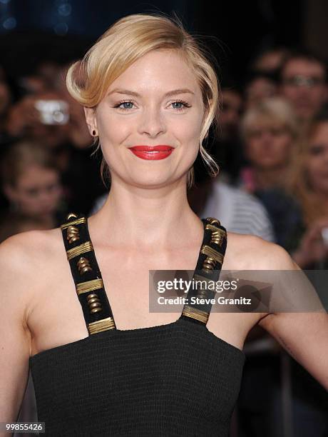 Jaime King attends the "Prince of Persia: The Sands of Time" Los Angeles Premiere at Grauman's Chinese Theatre on May 17, 2010 in Hollywood,...