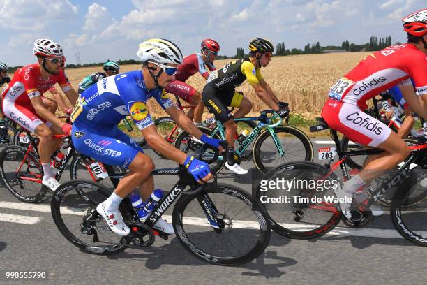 Julian Alaphilippe of France and Team Quick-Step Floors / during the 105th Tour de France 2018, Stage 8 a 181km stage from Dreux to Amiens Metropole...
