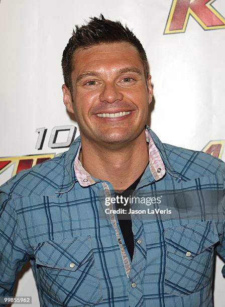 Ryan Seacrest attends KIIS FM's 2010 Wango Tango Concert at Staples Center on May 15, 2010 in Los Angeles, California.