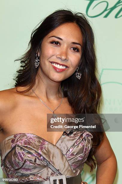 Myleene Klass attends the Chopard 150th Anniversary Party at the VIP Room, Palm Beach during the 63rd Annual International Cannes Film Festival on...