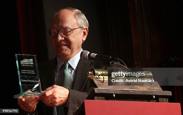 Leon Embry attends the Theatre Museum Awards at The Players Club on May 17, 2010 in New York City.