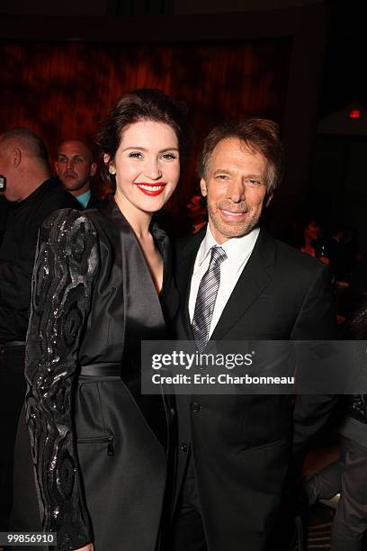 Gemma Arterton and Producer Jerry Bruckheimer at Walt Disney Pictures Premiere of 'Prince of Persia: The Sands of Time' on May 17, 2010 at Grauman's...