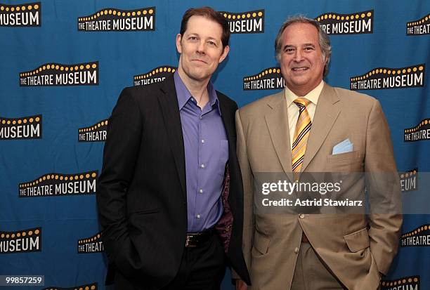 Stewart F. Lane and John Bolton attend the Theatre Museum Awards at The Players Club on May 17, 2010 in New York City.