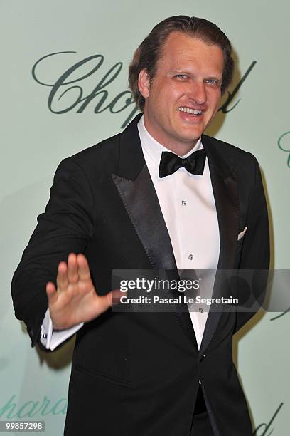 Alessandro Gancia attends the Chopard 150th Anniversary Party at Palm Beach, Pointe Croisette during the 63rd Annual Cannes Film Festival on May 17,...